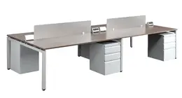 4 Person Workstation Desk - Elements