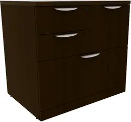 Combo Pedestal Drawers for Harmony Desks - PL Laminate