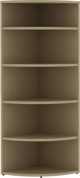 Curved Corner Bookcase - Concept 70