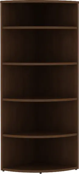 Curved Corner Bookcase - Concept 70