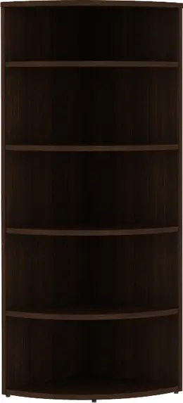 Curved Corner Bookcase - Concept 70