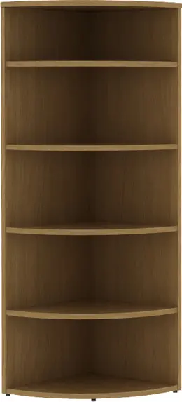 Curved Corner Bookcase - Concept 70