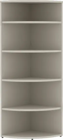 Curved Corner Bookcase - Concept 70