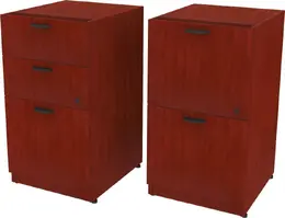 Pair of 2 & 3 Drawer Pedestals for Concept 70 Desks