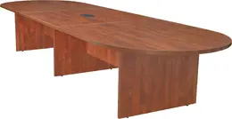 Racetrack Conference Table with Power - Legacy