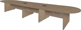 Racetrack Conference Table with Power - Legacy