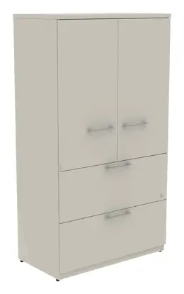 Storage Cabinet with Lateral File Drawers - Concept 400E