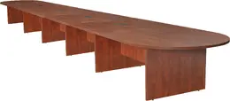 Racetrack Conference Table with Power - Legacy