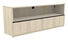Credenza with Drawers and Open Storage - Concept 400E