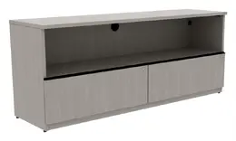 Credenza with Drawers and Open Storage - Concept 400E