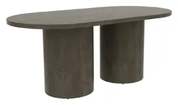 Racetrack Conference Table with Drum Base - Concept 400E
