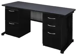 Double Pedestal Desk - Legacy