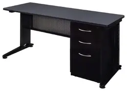 Single Pedestal Desk - Legacy
