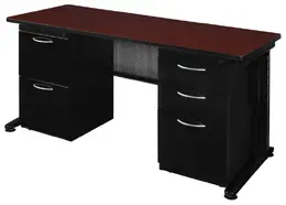Double Pedestal Desk - Legacy