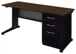Single Pedestal Desk - Legacy