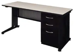 Single Pedestal Desk - Legacy