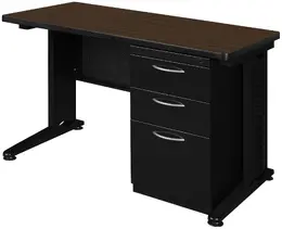 Single Pedestal Desk - Fusion