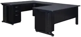 U Shaped Desk with Drawers - Legacy