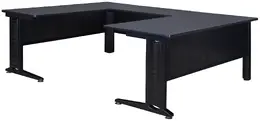 U Shaped Desk Shell - Fusion