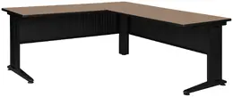L Shaped Desk Shell - Fusion