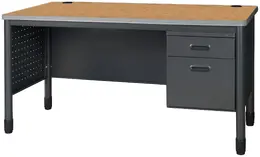 Rectangular Teachers Desk with Drawers - Mesa
