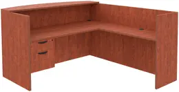 L Shape Reception Desk - Legacy