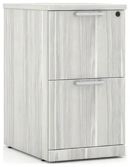 2 Drawer Mobile Pedestal - 28.25" Tall - PL Laminate