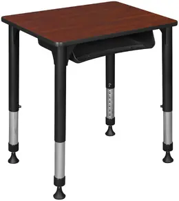 Height Adjustable Classroom Desk with Storage - I Promise