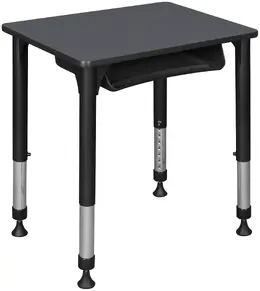 Height Adjustable Classroom Desk with Storage - I Promise