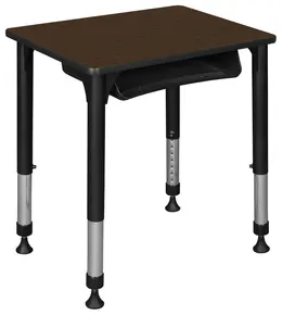 Height Adjustable Classroom Desk with Storage - I Promise