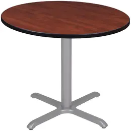 Round Table with Metal Base - Cain