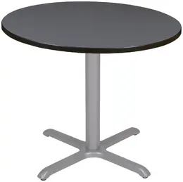 Round Table with Metal Base - Cain