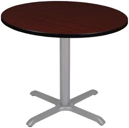 Round Table with Metal Base - Cain