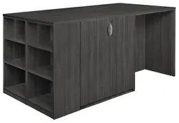 Stand Up Desk with Storage - Legacy