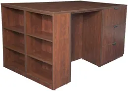 Stand Up Desk with Lateral Drawers - Legacy