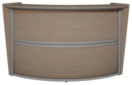 Curved Reception Desk - Marque