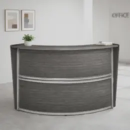 Curved Reception Desk - Marque