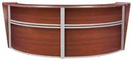 2 Person Curved Reception Desk - Marque 