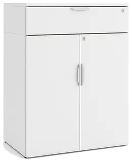 Tall Storage Cabinet with Drawer - PL Laminate