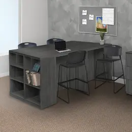 4 Person Standing Desk - Legacy