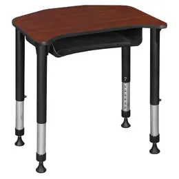 Height Adjustable Classroom Desk with Storage - Ferris