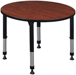 Adjustable Height Round Student Table - Kee
