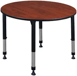 Adjustable Height Round Student Table - Kee