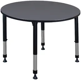 Adjustable Height Round Student Table - Kee