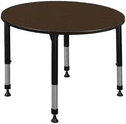 Adjustable Height Round Student Table - Kee
