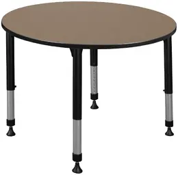 Adjustable Height Round Student Table - Kee
