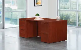 Rectangular Desk with Drawers - Napa