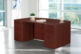 Bow Front Desk - Napa