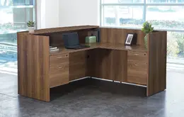 L Shaped Reception Desk - Napa