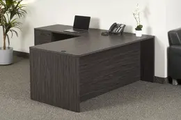 L Shaped Desk with Drawers - Napa